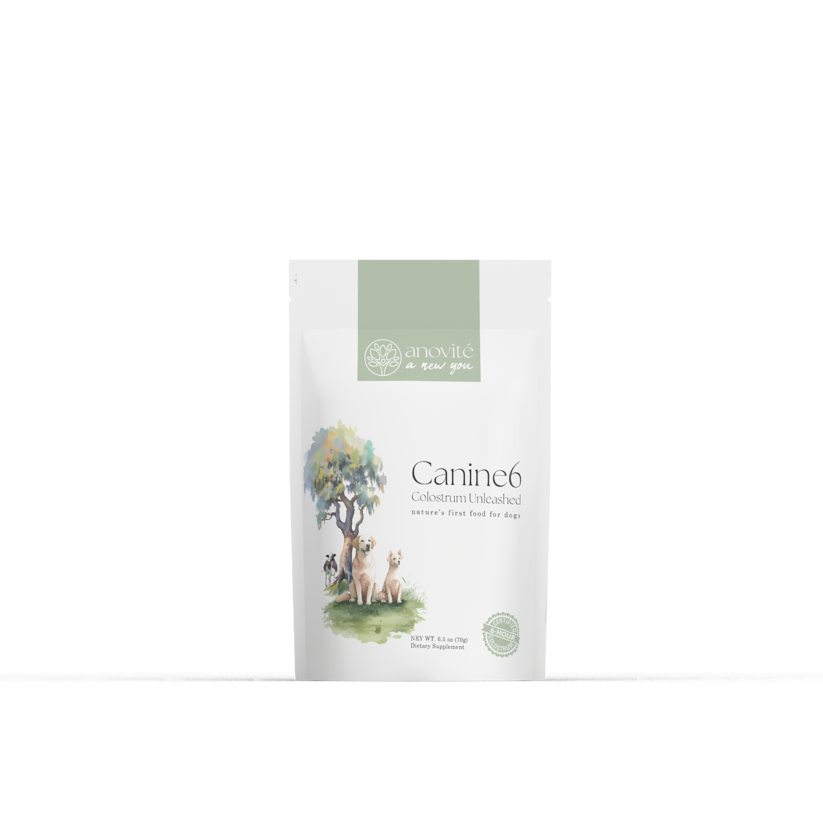 Canine6 Natural Beef and Bacon Flavored Colostrum