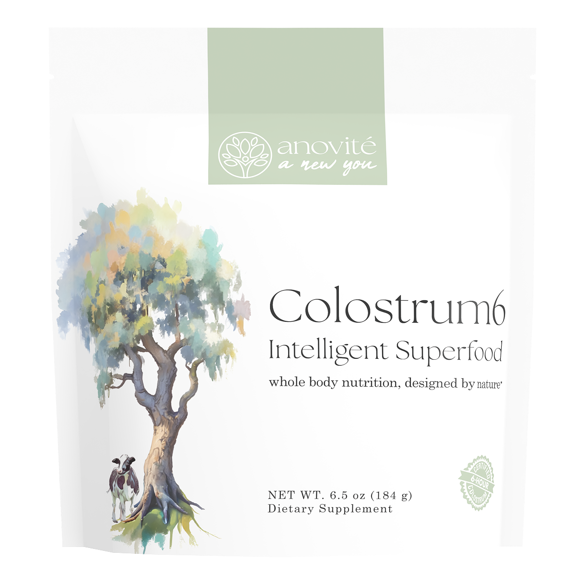 Canine6 Natural Beef and Bacon Flavored Colostrum