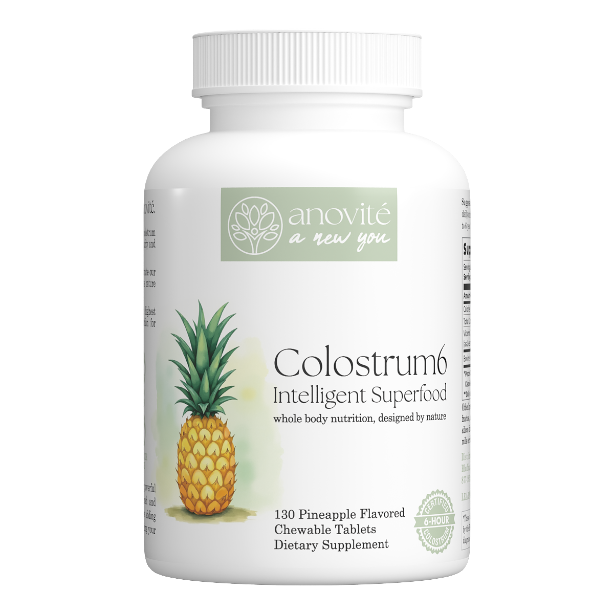 Colostrum6 Pineapple Chews