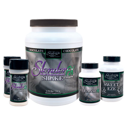 SLENDER FX WEIGHT MANAGEMENT SYSTEM - CHOCOLATE SLENDER FX WEIGHT MANAGEMENT SYSTEM - CHOCOLATE