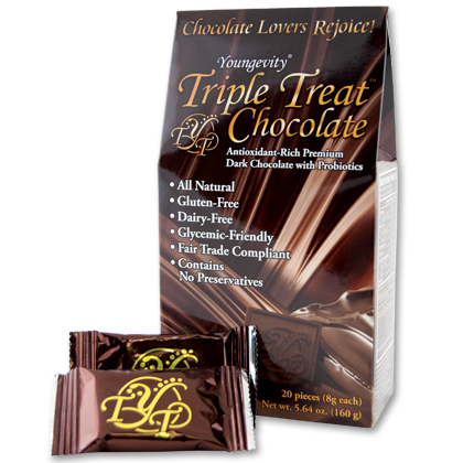 TRIPLE TREAT CHOCOLATE <br/> (20 COUNT BOX) TRIPLE TREAT CHOCOLATE <br/> (20 COUNT BOX)